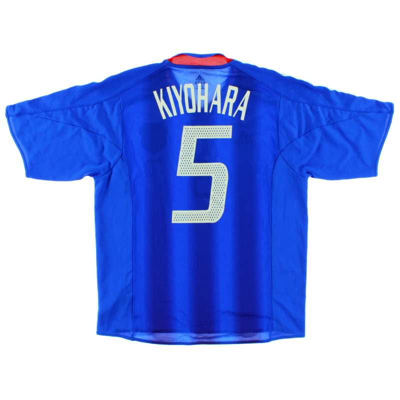 2004-06 Japan Player Issue Home Shirt Kiyohara #5 M