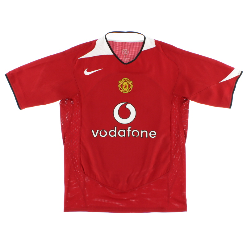 2004-06 Manchester United Home Shirt M 118834