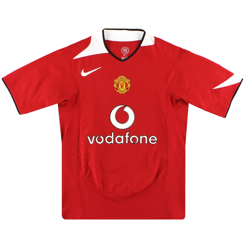 2004-06 Manchester United Nike Home Shirt S - 118834