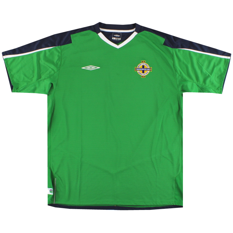 2004-06 Northern Ireland Umbro Home Shirt M