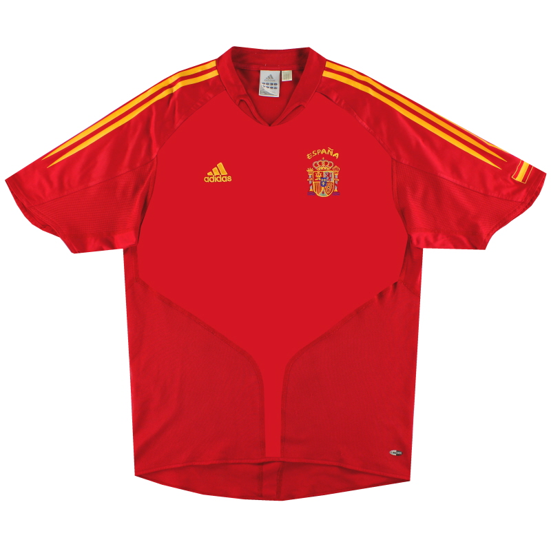 2004-06 Spain Home Shirt S