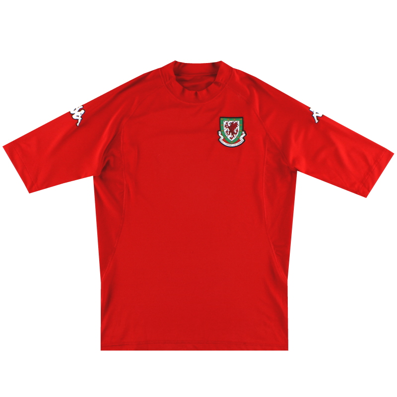 2004-06 Wales Kappa Home Shirt *Mint* L