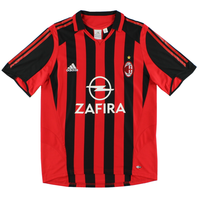 2005-06 AC Milan adidas Home Shirt M - 109965