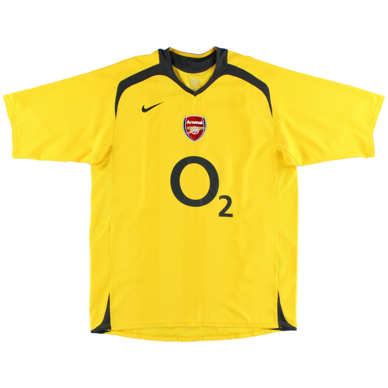 2005-06 Arsenal Nike Away рубашка XL - 195581