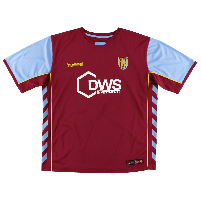2005-06 Aston Villa Hummel Home Shirt M
