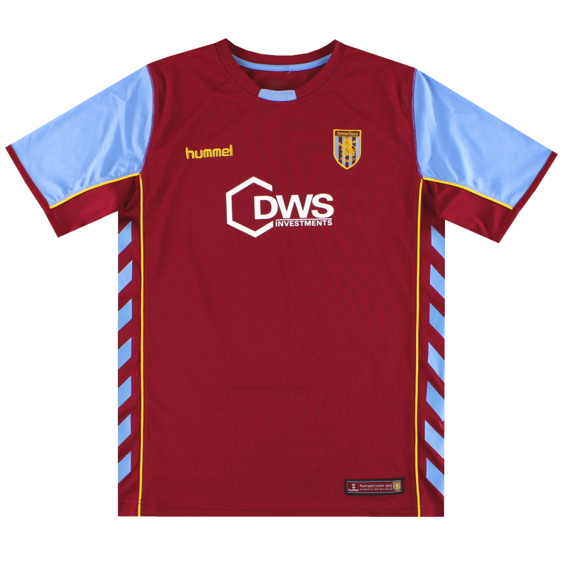 2005-06 Aston Villa Hummel Home Shirt Y
