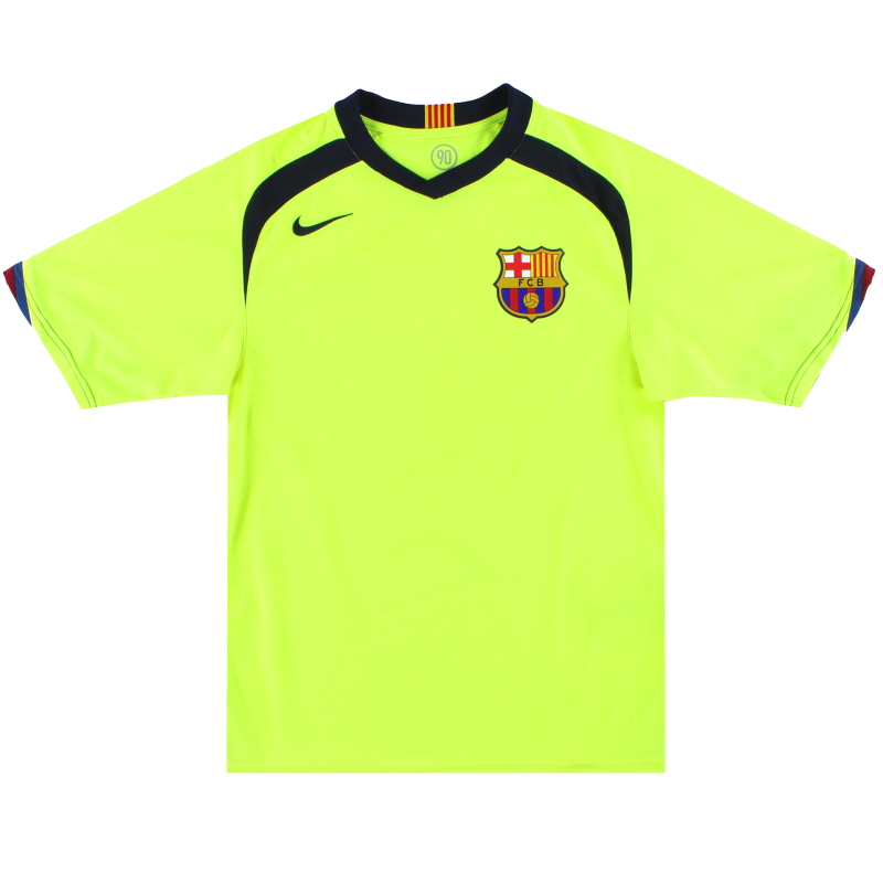 2005-06 Barcelona Nike Basic Away Shirt S - 195973
