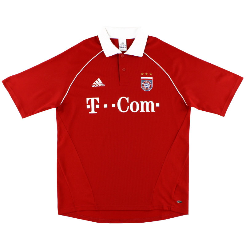 2005-06 Bayern Munich adidas Home Shirt *Mint* L - 565117