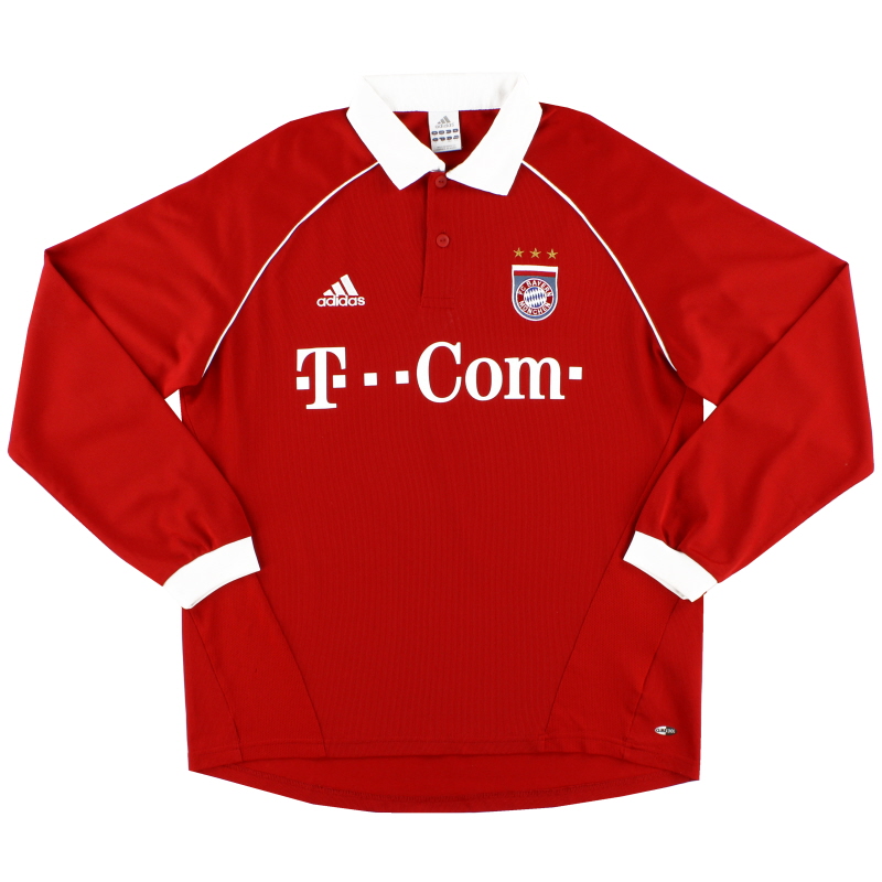 2005-06 Bayern Munich Home Shirt #16 L/S S