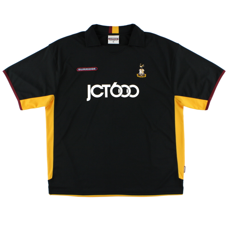 2005-06 Bradford City Surridge tercera camiseta M
