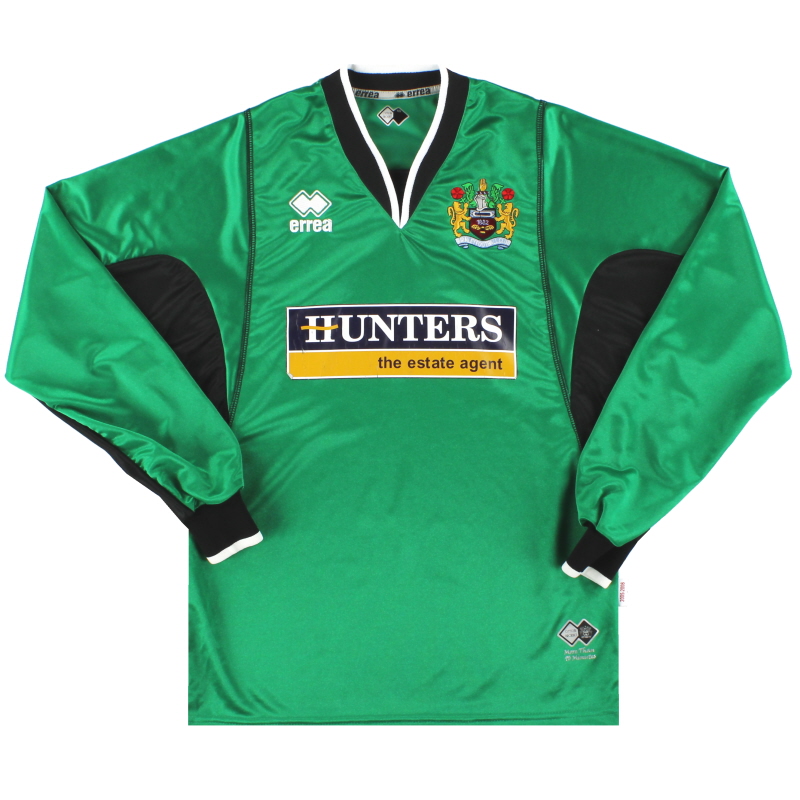 2005-06 Burnley Errea Goalkeeper Shirt XS