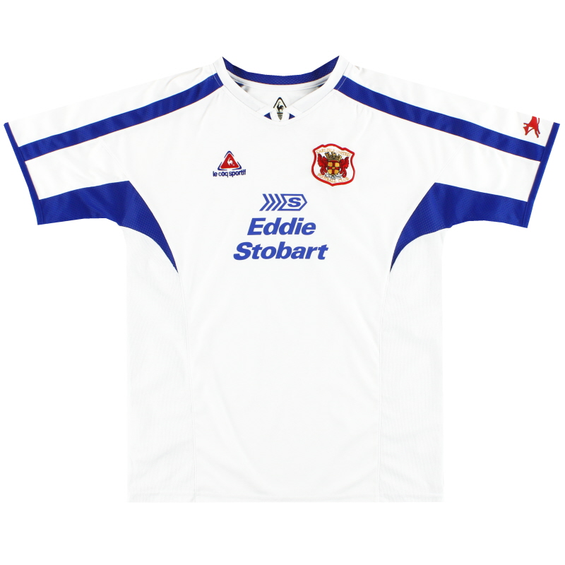 2005-06 Carlisle United Le Coq Sportif Third Shirt L.Boys