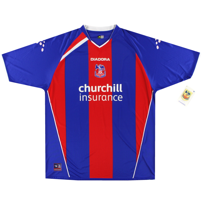 2005-06 Crystal Palace Diadora Home Shirt *dengan tag* L - 0001436