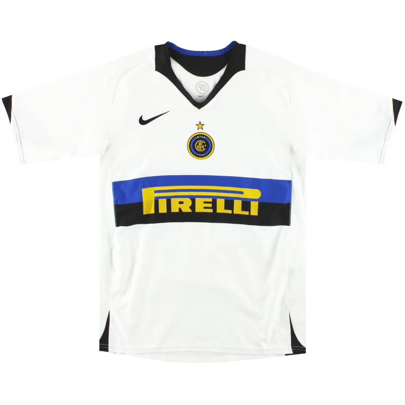 2005-06 Inter Milan Nike Away Shirt L.Boys - 496754