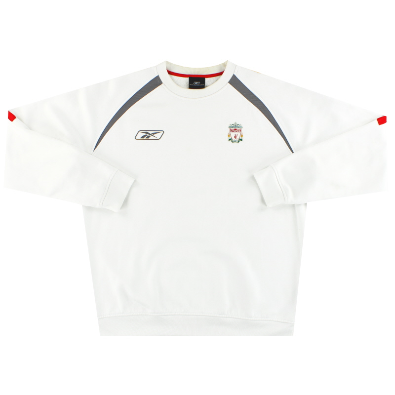 2005-06 Liverpool Reebok Sweatshirt XL