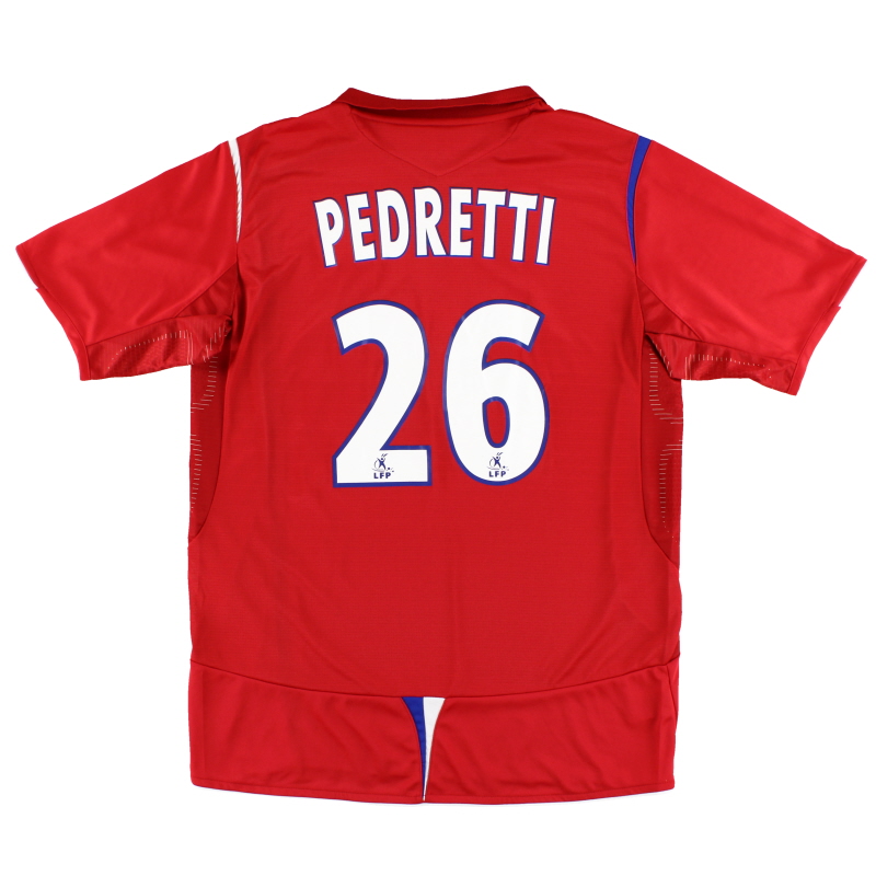 2005-06 Lyon Umbro Away Shirt Pedretti #26 *w/tags* L