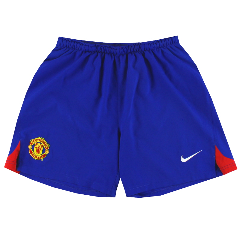 2005-06 Manchester United Nike Away Shorts S