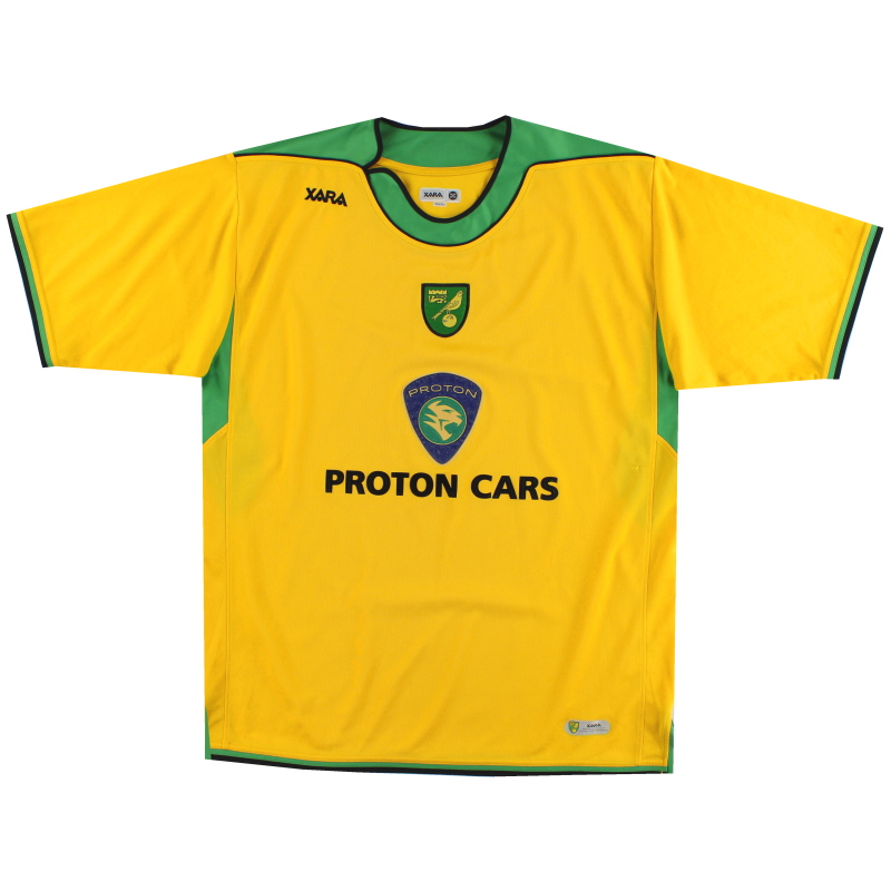 2005-06 Norwich City Home camiseta M