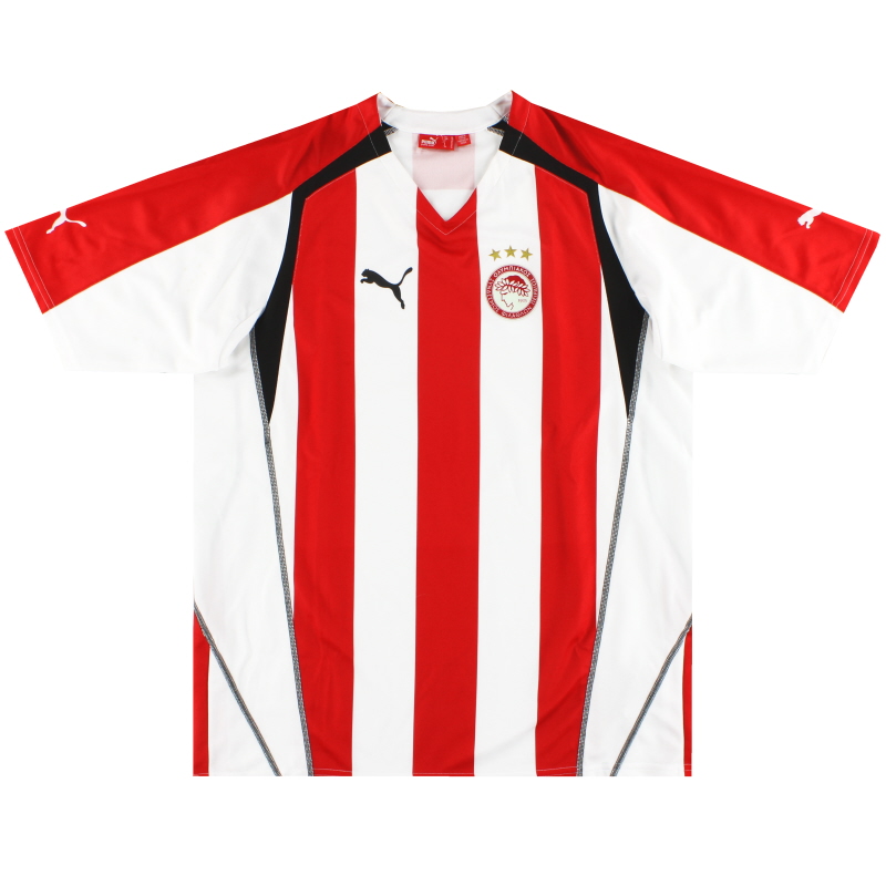 2005-06 Olympiakos Puma Home Shirt XL - 731853