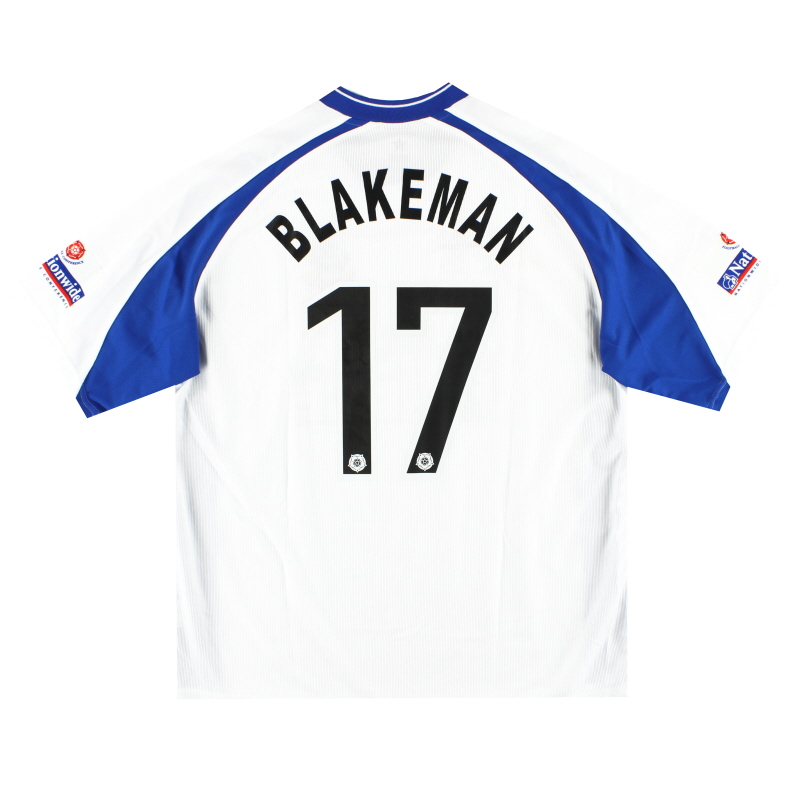2005-06 Southport Player Issue Away Shirt Blakeman #17 XL - 4720