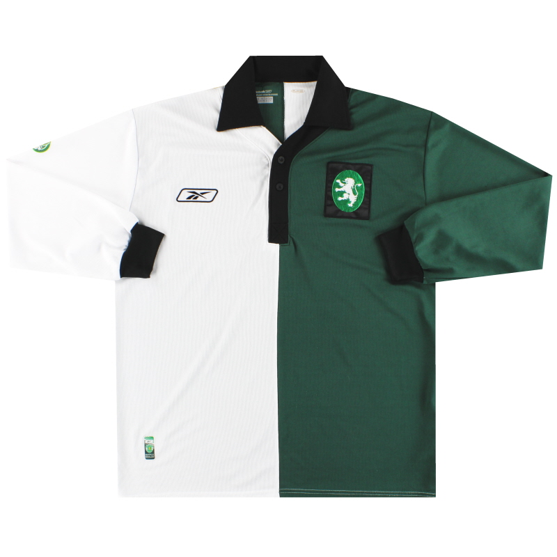 2005-06 Sporting Lisbon Reebok Centenary Home Shirt L/S XL