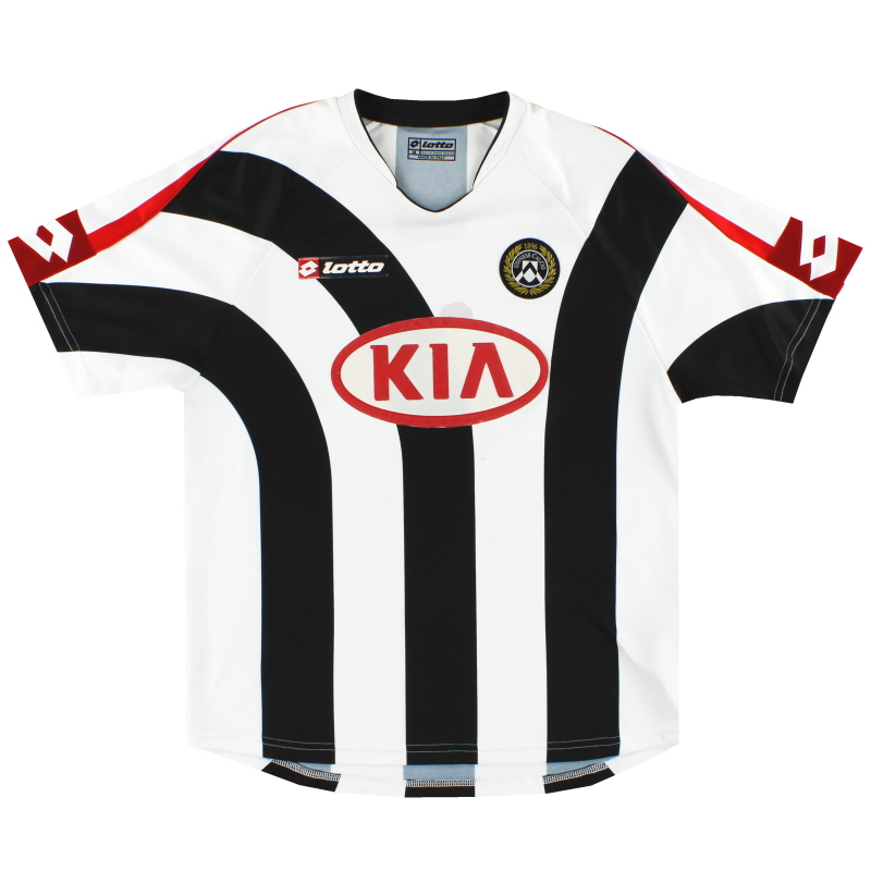 2005-06 Udinese Lotto Home Shirt M