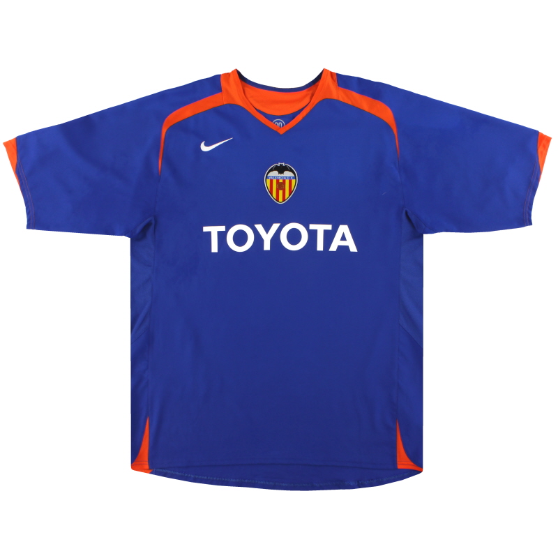 2005-06 Valencia Nike Away Shirt XL - 195962