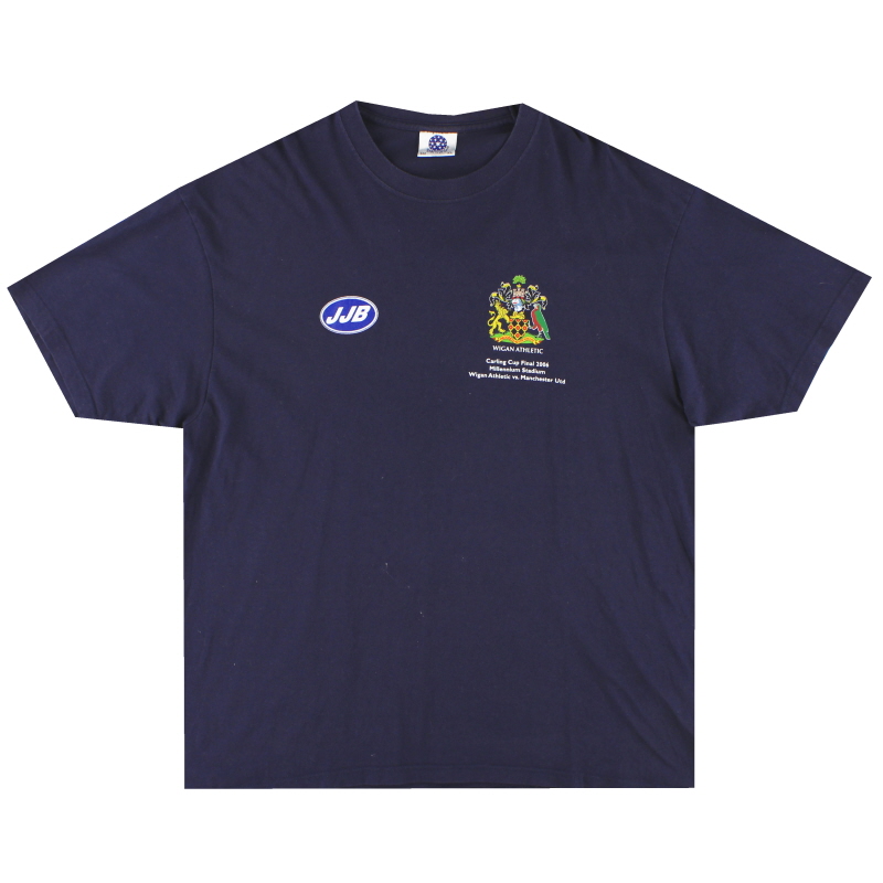 Camiseta gráfica XL de la 'Final de la Copa' del Wigan 2005-06