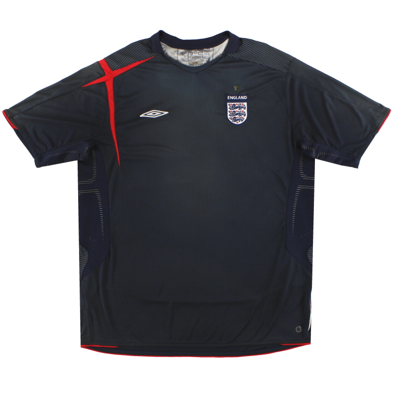 2005-07 England Umbro Goalkeeper Shirt XXL