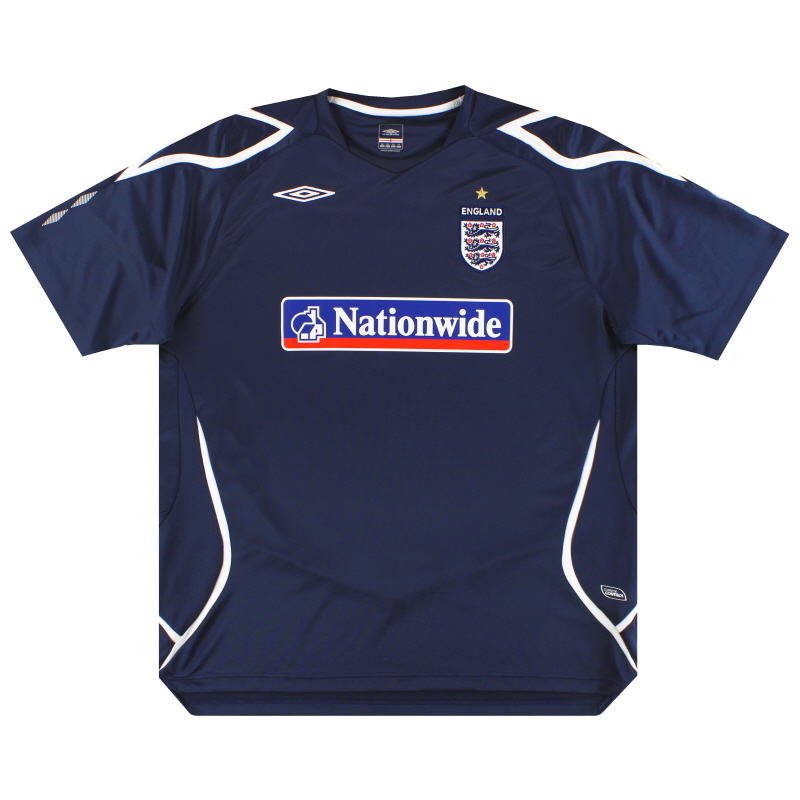 2005-07 England Umbro Training Shirt XXL