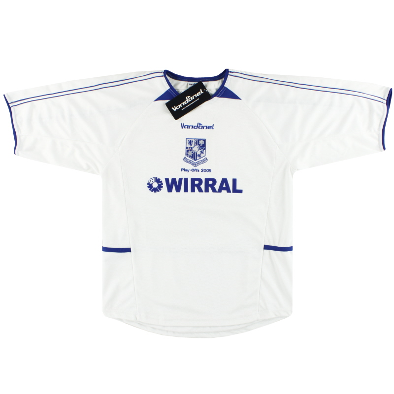 2005 Tranmere Rovers 'Play-offs' Home Shirt *w/tags* M