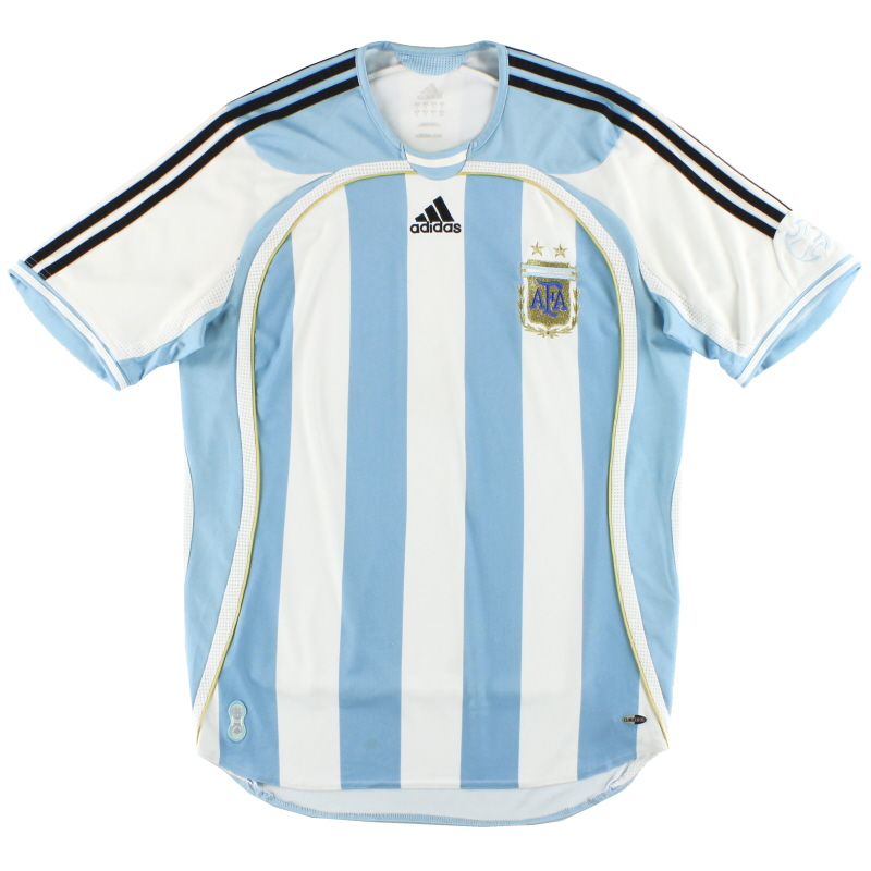 2006-07 Argentina adidas Home Shirt L - 739802