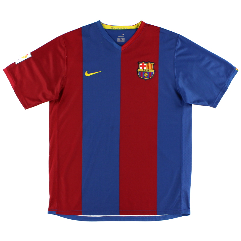 2006-07 Барселона домашняя рубашка Nike XL