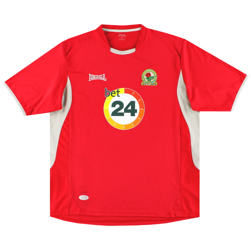2006-07 Camiseta visitante del Blackburn Lonsdale M