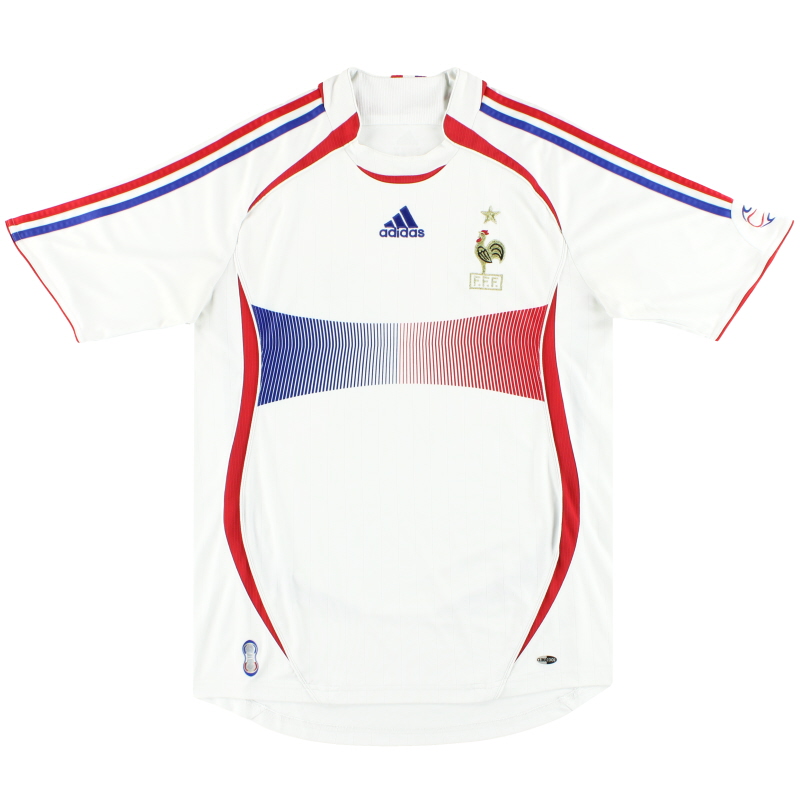 Football shirts on X: #SHIRT #ADIDAS #FRANCE 2006/2007 AWAY #JERSEY  #TRIKOT #CAMISETA SIZE (L)   /  X