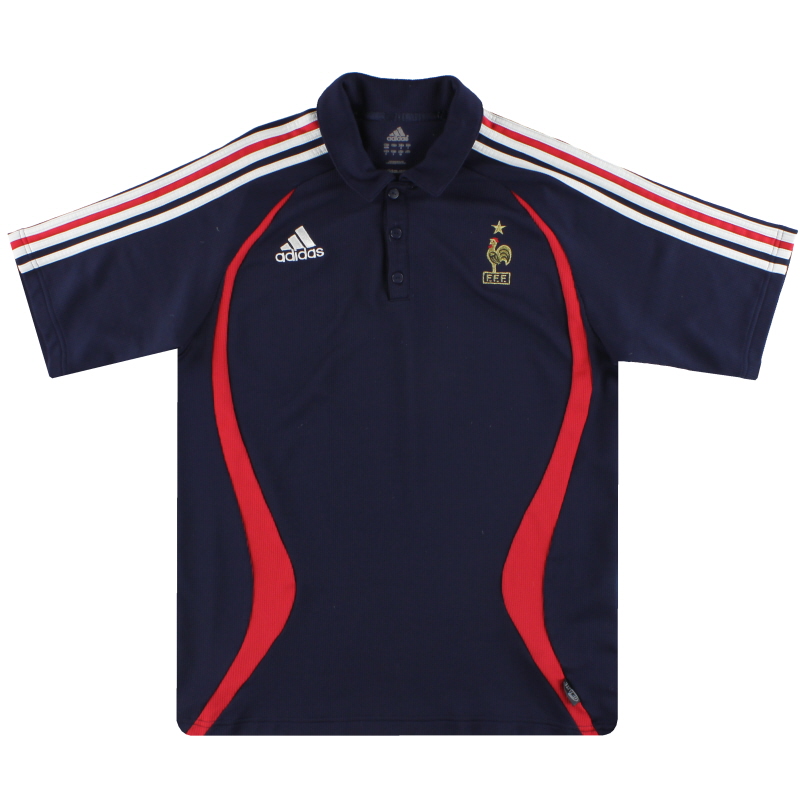 2006-07 France adidas Polo Shirt L