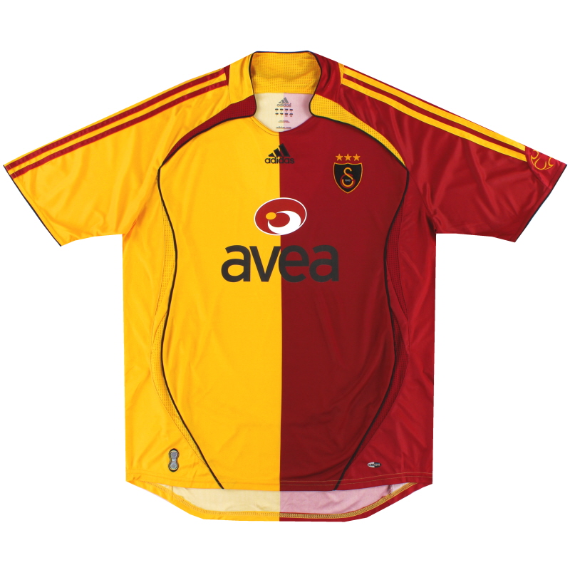 2006-07 Galatasaray adidas Campione Maglia Home *Menta* L