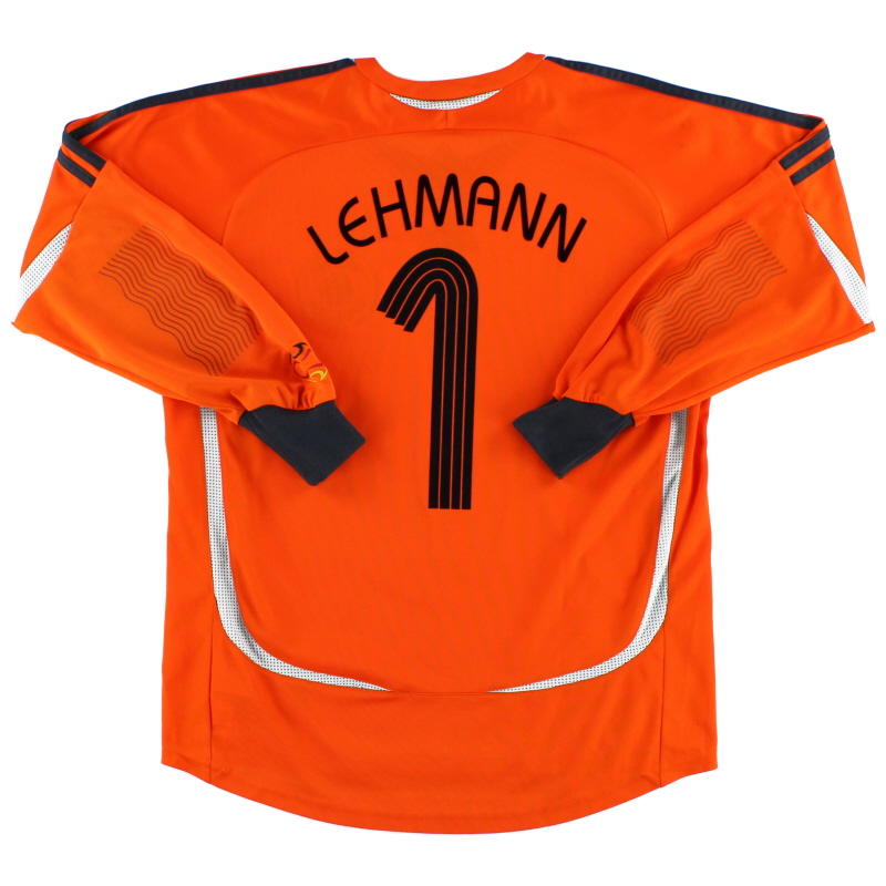 2006-07 Germany Goalkeeper Shirt Lehmann #1 XL.Boys