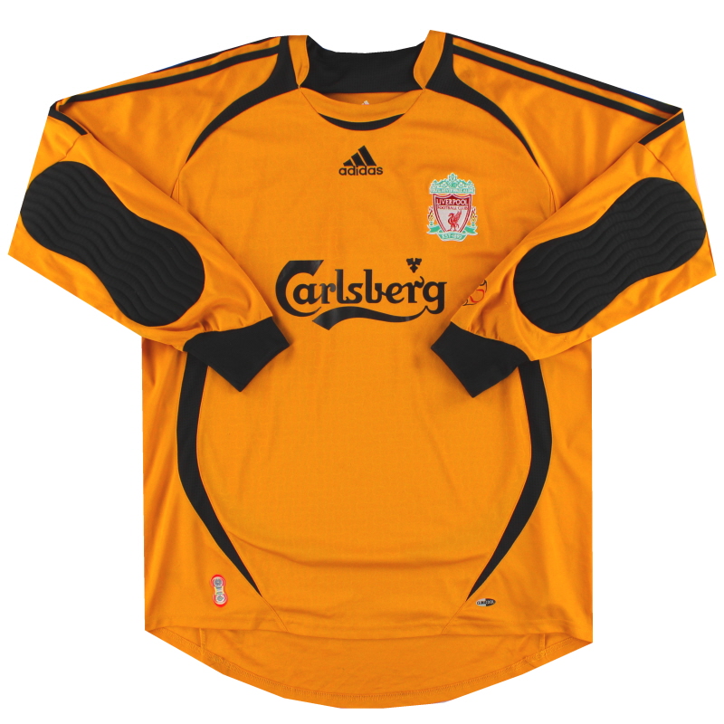 2006-07 Liverpool adidas Goalkeeper Shirt L - 053284