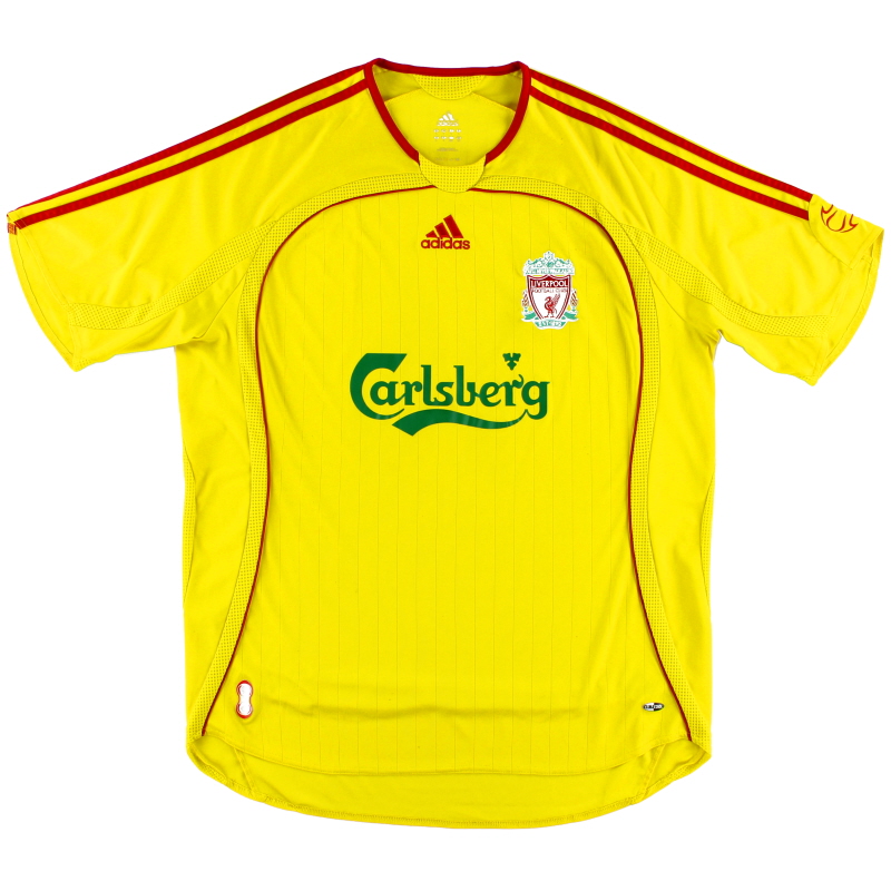 2006-07 Liverpool adidas Auswärtstrikot L - 053306