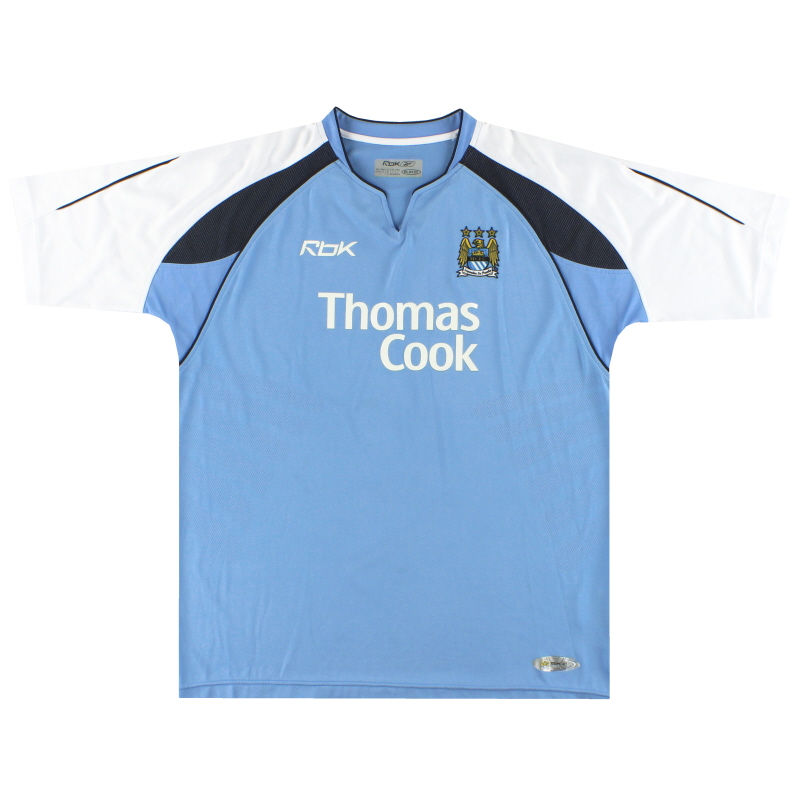 2006-07 Manchester City Reebok Home Shirt *Mint* XL