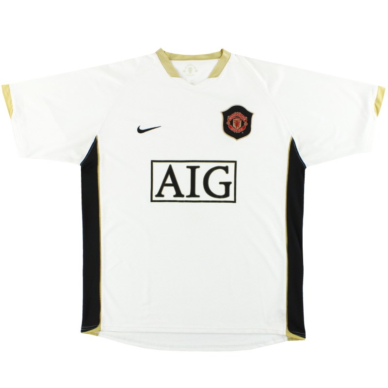 2006-07 Manchester United Nike Away Shirt L.boys - 146817