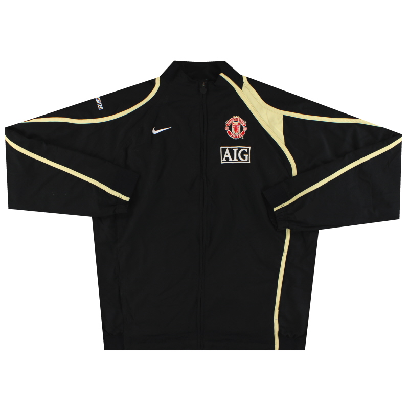 2006-07 спортивная футболка Nike с полной молнией Manchester United XXL — 146824