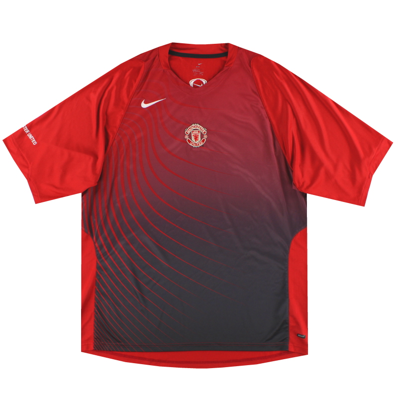 2006-07 Manchester United Nike Training Top XL