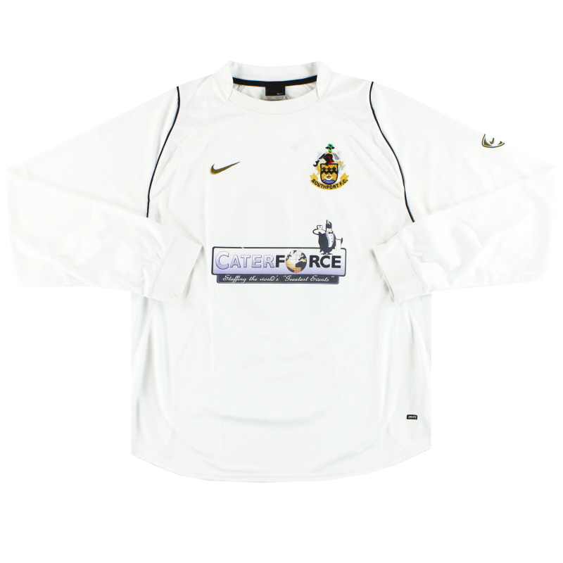 2006-07 Southport Nike Player Issue Away Shirt #19 L/S L - 194135