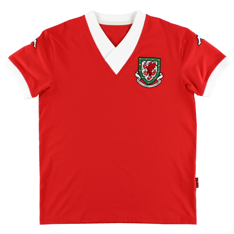 2006-07 Wales Kappa Home Shirt M