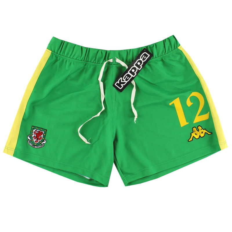 2006-07 Wales Kappa Player Issue Away Shorts #12 *w/tags* XL - 301L2X0