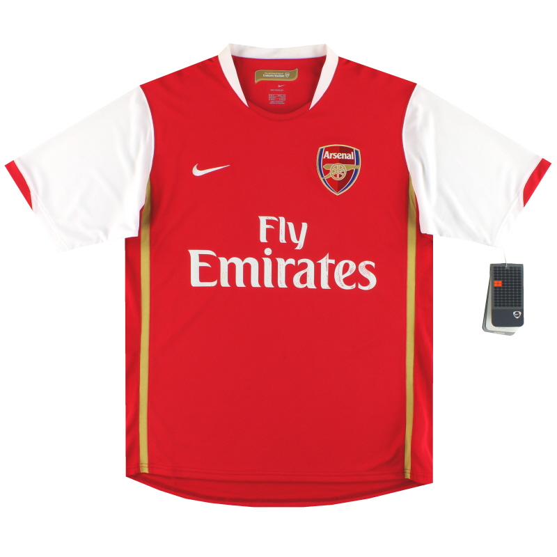 Maillot domicile Arsenal Nike 2006-08 * avec étiquettes * M - 146769-614 - 676556428591