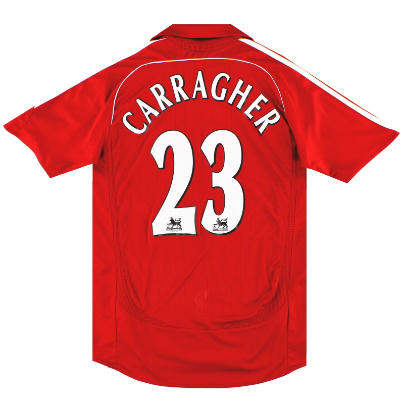 2006-08 Liverpool adidas Home Shirt Carragher #23 S