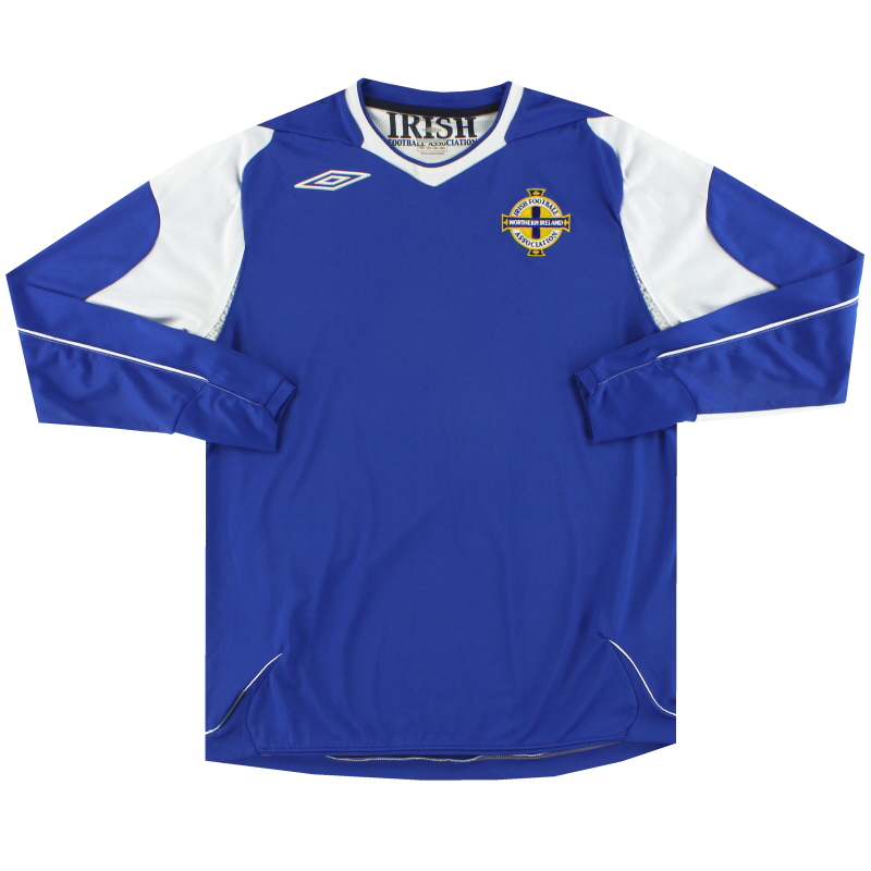 2006-08 Northern Ireland Umbro Away Shirt L/S M